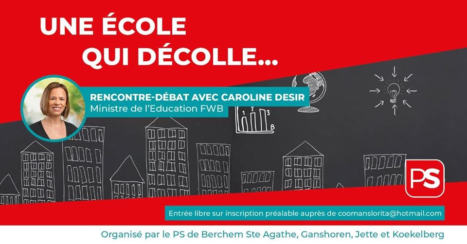 Rencontre-débat avec Caroline Désir, Ministre de l’Education